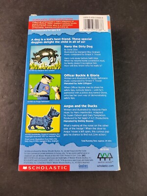 Harry the Dirty Dog & More Terrific Tails (VHS, 2001) Scholastic
