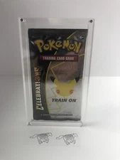 TCG Magnetic Acrylic Booster Pack Case Holder - Pokemon, Magic, Yu-Gi-Oh