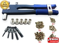 Premium Heavy Duty Metal Hand Rivet Tool Threaded Rivnut Riveter Gun Mandrel Premium Heavy Duty Metal Hand Rivet Tool Threaded Rivnut Riveter Gun Mandrel