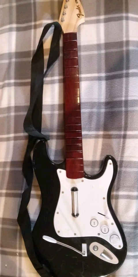 Harmonix Rock Band Fender Stratocaster Guitar Controller #XBGTS2 Parts Only - Image 2 of 4