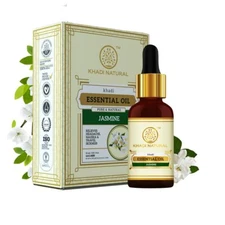 Khadi Natural Jasmine Pure Essential Oil 15ml with Free Shipping