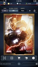 Topps Marvel Collect Gold Base THOR Ultimate Universe Digital Under 400 cc
