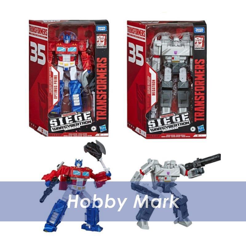 Takara Tomy Transformers Seige WFC Optimus Prime + Megatron