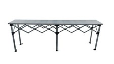 MCD Trade Table Counter 3m - Heavy Duty - Pop Up - Aluminium Top - Market Stall