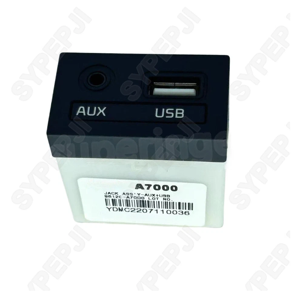 Conjunto de conector USB AUXILIAR 96120-A7000 para KIA Forte Cerato K3 2013-2015 novo - Imagem 2 de 4