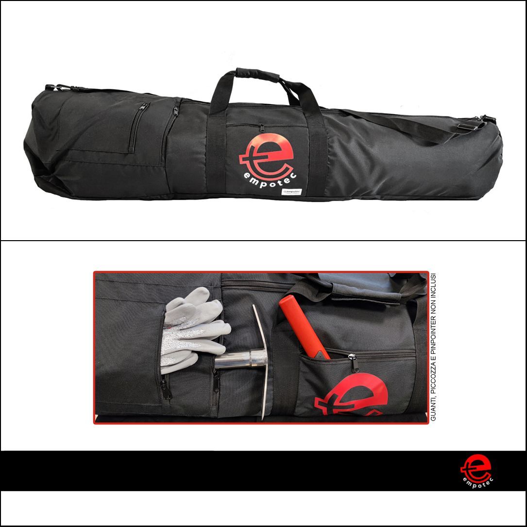 BORSONE SACCO IMBOTTITO EMPOTEC METAL DETECTOR CERCAMETALLI IMPERMEABILE