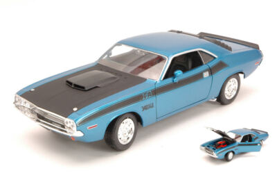 Modellauto Maßstab 1:24 Welly DODGE CHALLENGER TA Diecast Modellbau Automodell