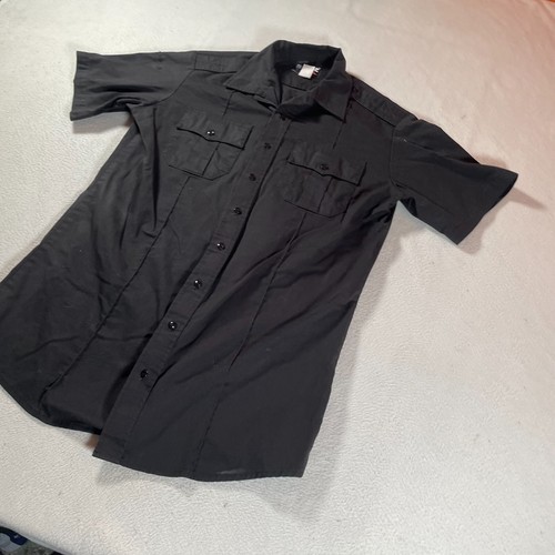 Blauer Shirt Mens XXXL Black Tactical Dry Uniform Pockets Chore Short Sleeve 3XL - Picture 2 of 11