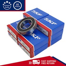 10x For SKF 6007 2RS1 Deep Groove Ball Bearing Rubber Sealed 35x62x14mm 6007RS