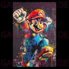 Super Mario Groove ● Leinwand ● Wandbild ● Poster XXL ● Kunstdruck