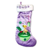 Tinkerbell 16 Velour Stocking With Embroidery On Plush Cuff, New, Free Shipping Tinkerbell 16 Velour Stocking With Embroidery On Plush Cuff, New, Free Shipping