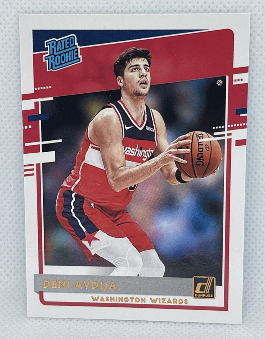 Deni Avdija 2020-21 Panini Donruss Rated Rookie #205 RC Washington Wizards