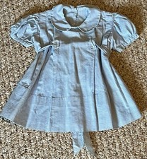 Girls/Infant Handmade Vintage Fit N Flare Dress With Bow See Measurements