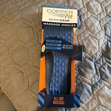 Copper Fit Zen Step Copper MASSAGE Insoles Mens 8-14