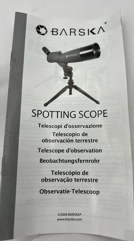 Barska Zoom Spotting Scope 20-60X, Zomei Q111 Telescope, Tripod & Hard Case - Image 4 of 4