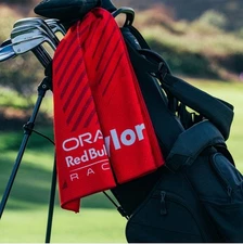 TaylorMade Oracle Red Bull Racing Microfiber Golf Towel TM25 TM×ORBR Sold Out