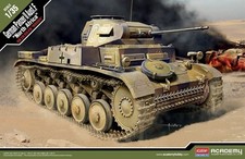 Academy 13535 German Army Panzer II Ausf F "North Africa" 1:35 Model Kit