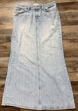 Women s/Vintage/Tommy Hilfiger/full Length skirt/sz 6 Length 37 waist 34
