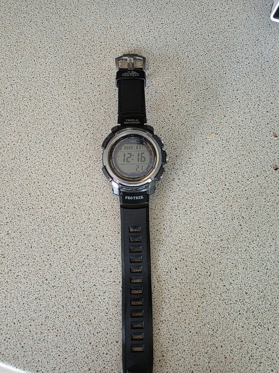 Casio Pro Trek PRW-2000 Tough Solar Men's Watch Used UK