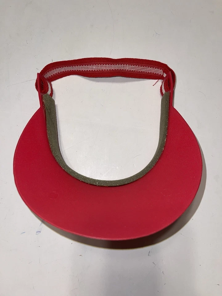 Gorra retro vintage años 70 Miller High Life plástico rojo blanco visera Foto 4 de 4