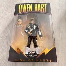 AEW Owen Hart King Of Harts Ringside Exclusive Luminaries Collection Figure