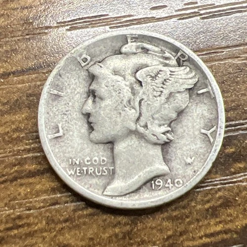 1940-S MERCURY SILVER DIME ACTUAL COIN Get More Today & Save Shop Here Buy Here