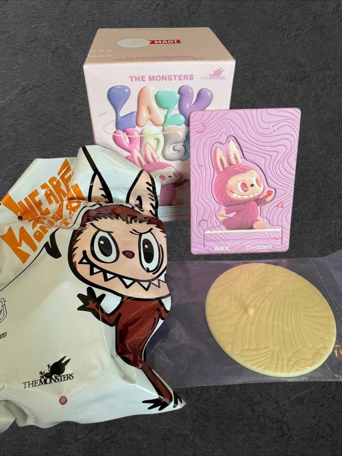 POP MART The Monsters Lazy Yoga Series – Confident Figure 