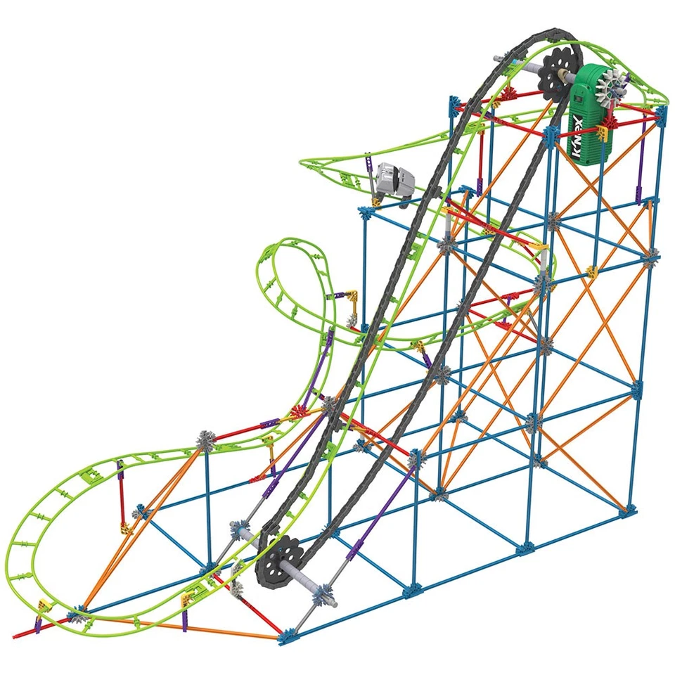 KNEX Roller Coaster Typhoon 649-Teiliges Motorisiertes Lift Chain Set - Bild 3 von 4