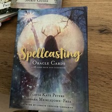Spellcasting Oracle Cards 48-Card Deck with Guidebook Flavia Kate Peters