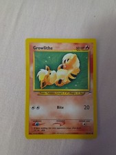 Pokémon TCG Growlithe 68/105 Unlimited - Neo Destiny-Moderately Played on eBay