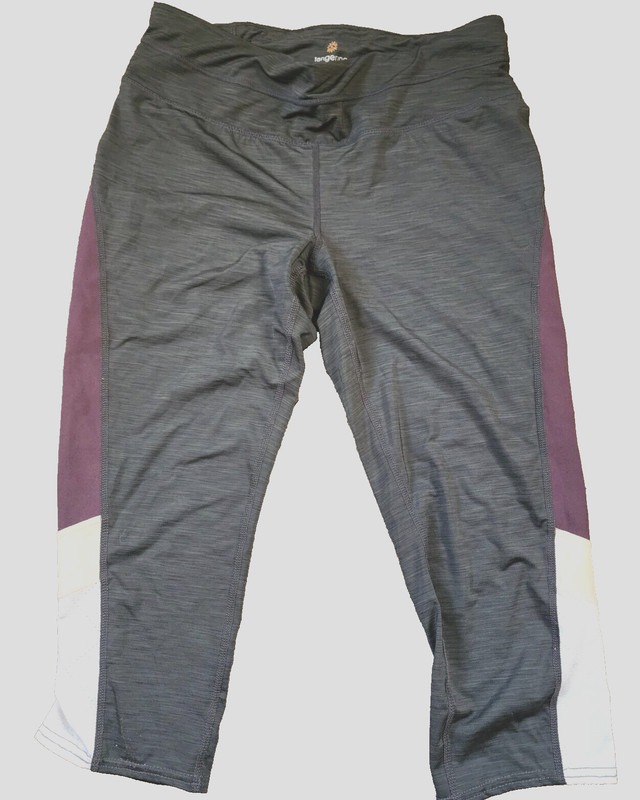 TANGERINE gray leggin pants- size L