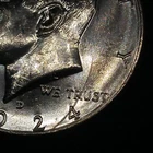 2024-D Kennedy Half Dollar *ERROR* Struck Through Free Shipping!