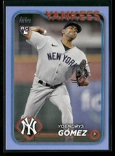 Yoendrys Gomez 2024 Topps Father's Day Powder Blue #615 RC Yankees /50