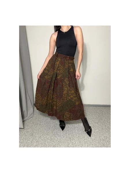 Women Bogner Skirt Brown 36 / S / 44