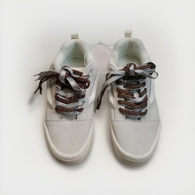 Vans Knu Stack White Men Unisex Casual LifeStyle Platform Shoes US M 7.5 W 9/NBX