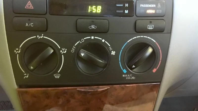 2003-2008 Toyota Corolla Manual AC Heater Climate Control Temperature Unit OEM - Изображение 2 из 4