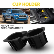Center Console Cup Holder Insert Right & Left For Toyota 2005-2017 10/11 Tacoma