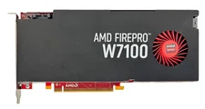 AMD FirePro W7100 8GB GDDR5 PCIe x16 4xDisplayPort Video Graphics Card, TESTED
