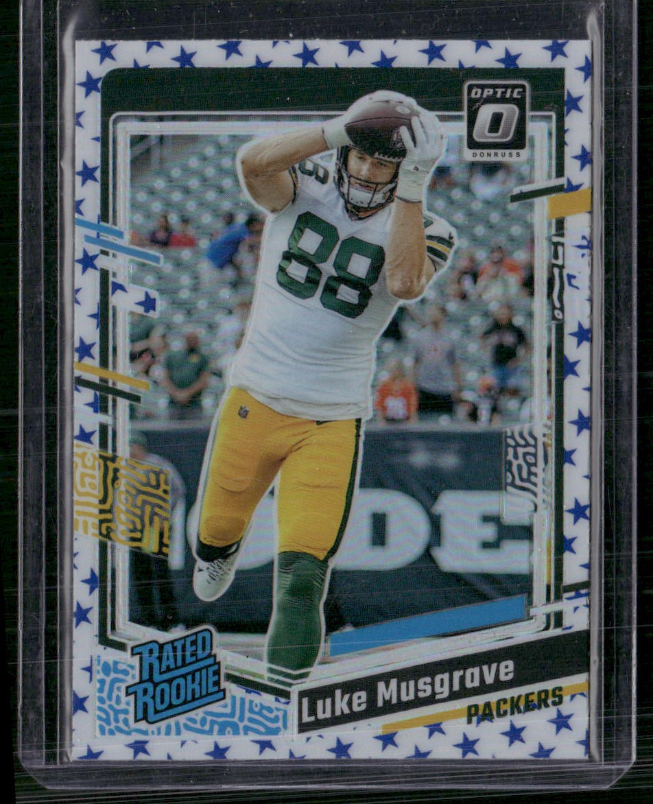 2023 Donruss Optic #241 Luke Musgrave Stars