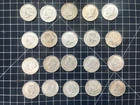 20 Kennedy Halves 40% Silver Lot 1/5 - 2.95 oz ASW - $10 Face LOT E - 1968D