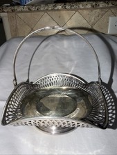Petit panier réticulé en argent