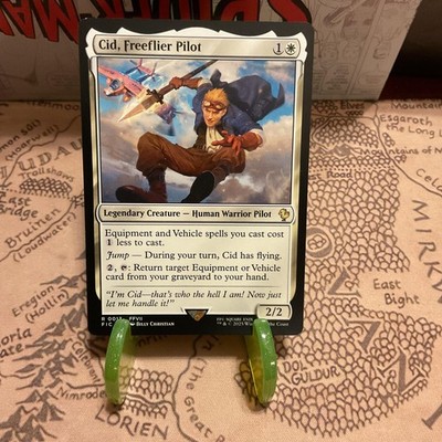 MTG Cid, Freeflier Pilot Commander: FINAL FANTASY Regular Rare NM