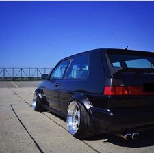 VW Golf 2/Jetta MK2 Voomeran look style FENDER FLARES WHEEL ARCH EXTENSIONS