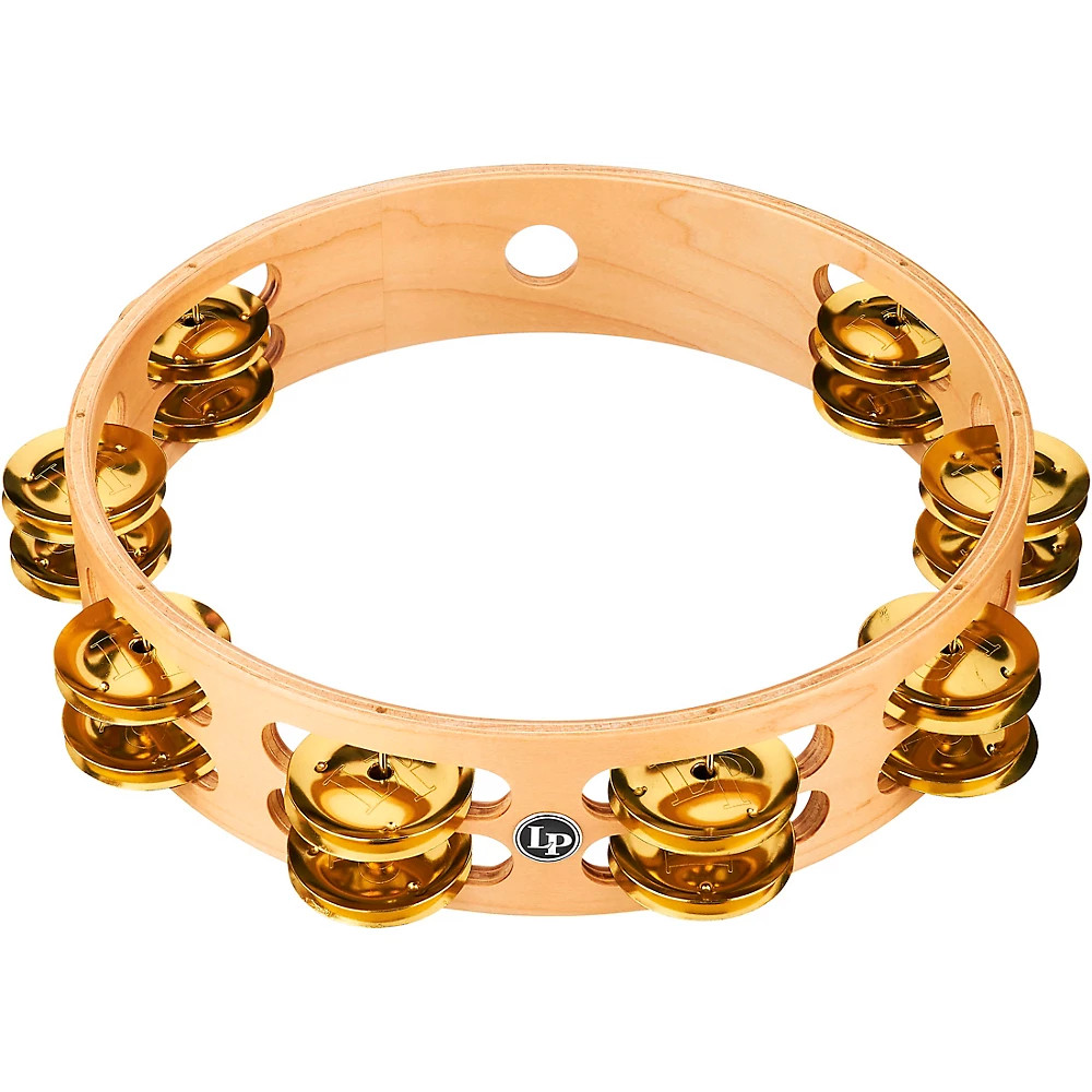 LP PRO Double Row Tambourine 10 in Brass 28790₽