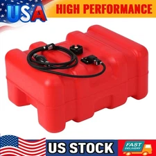 14 Gallon 55L Portable Marine Fuel Tank Outboard Boat Motor Gas Tank with Hose
