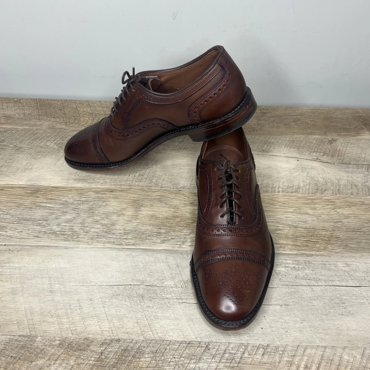 Allen Edmonds Brown Wingtip Dress Shoes for Men for sale | eBay