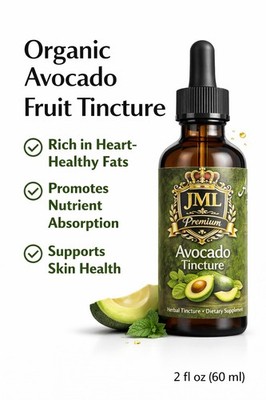 Avocado Seed Tincture Extract 2oz | Persea americana Herbal Liquid Drops
