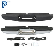 Steel Rear Step Bumper Assembly Complete For Toyota Tacoma 1995 1996-2003 2004