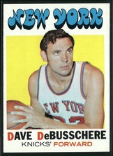 Dave DeBusschere 1971-72 Topps #107 New York Knicks
