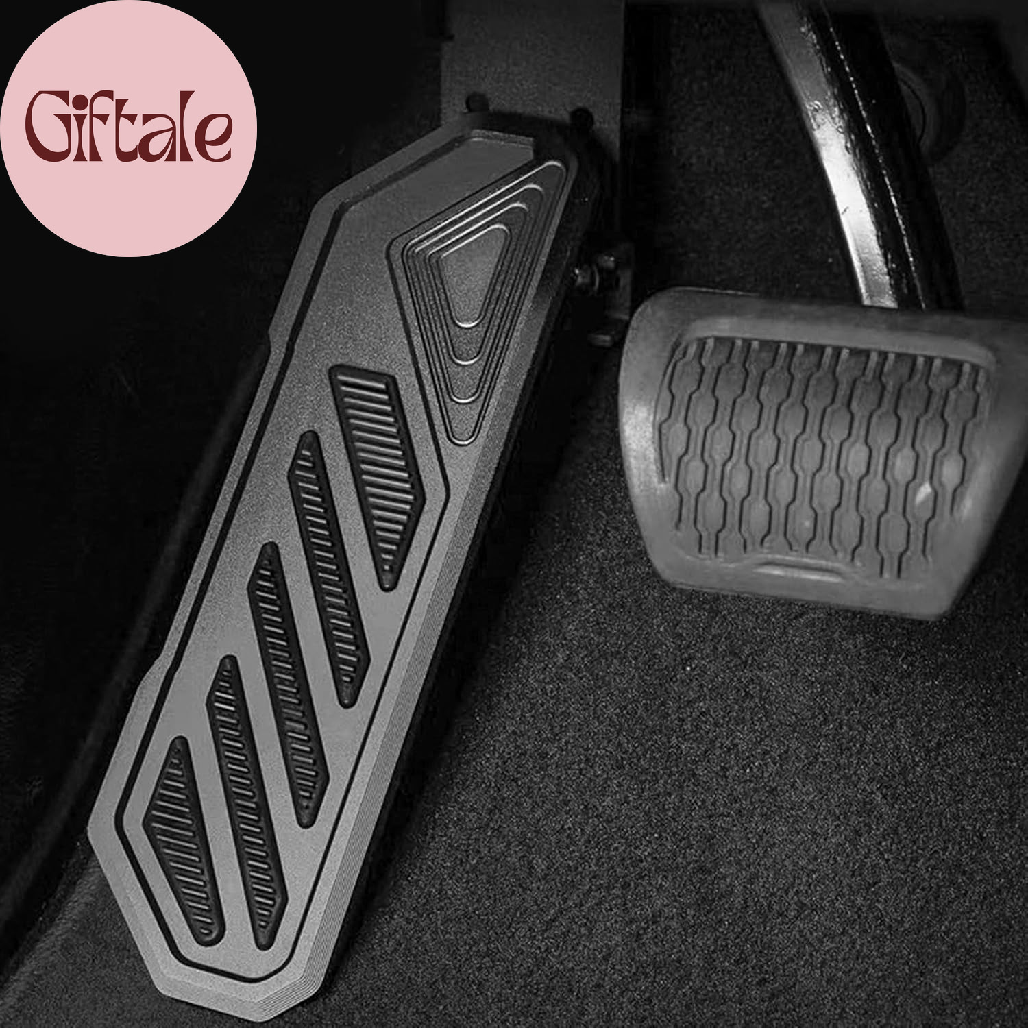 Dead Pedal Left Foot Rest Pad for Jeep Wrangler JL Jlu/Gladi